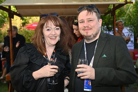Grace Carley, Film Export UK; Chris Reading, writer/director